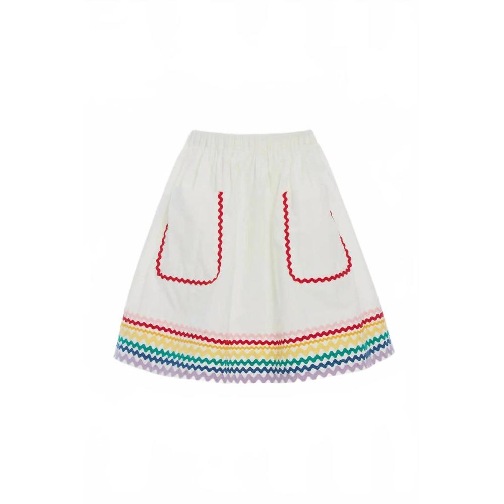 NEW SEA girl's ria rainbow skirt in multi